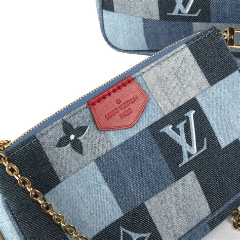 louis vuitton pochette denim|lv denim collection 2022.